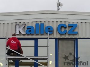 Kalle CZ - 3D svetelná reklama - Ravafol
